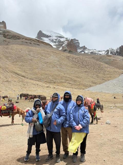 The Holy Kora Parikrama at Mount Kailash